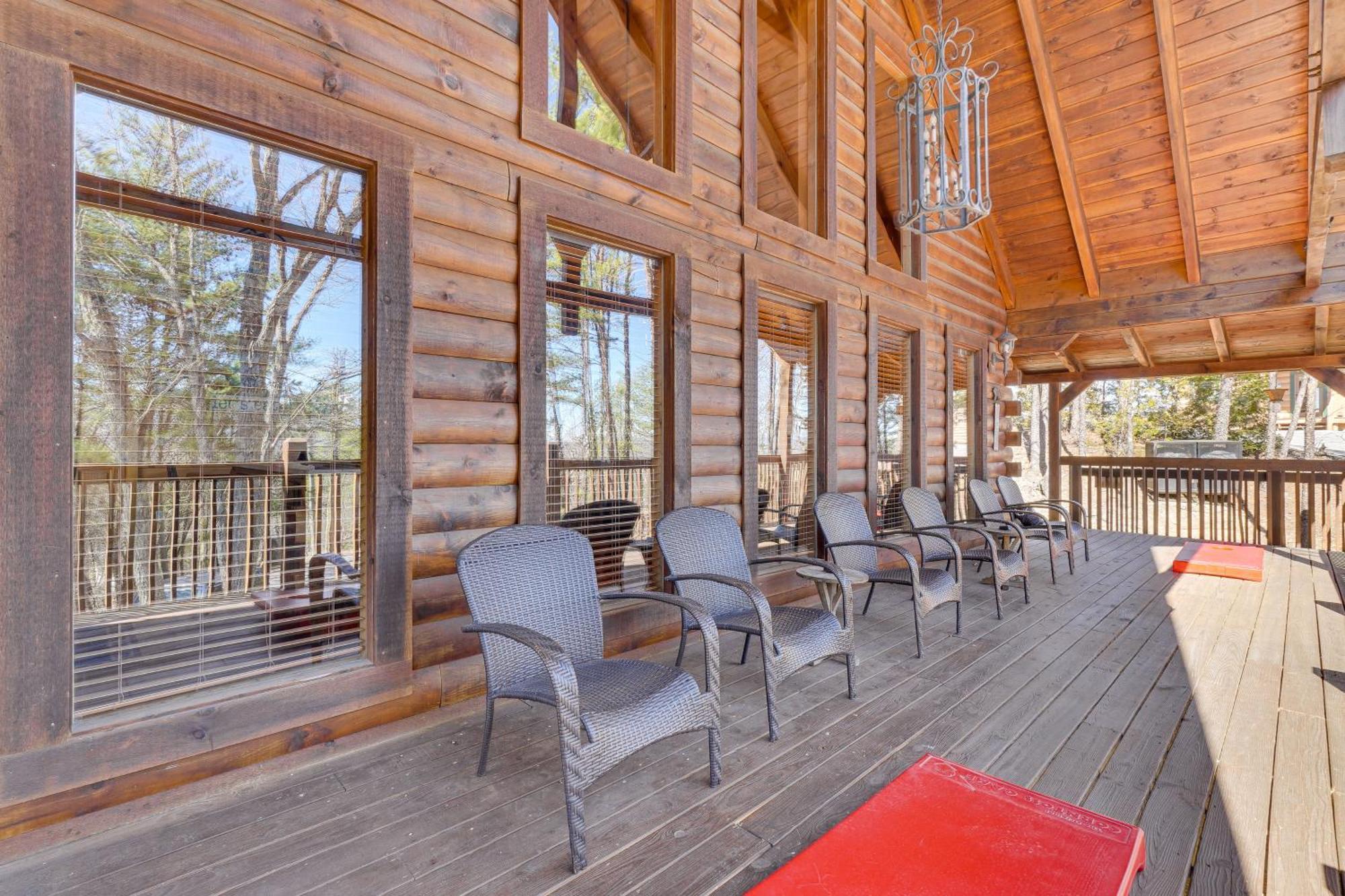 Sevierville Cabin With Deck Minutes To Pigeon Forge 외부 사진