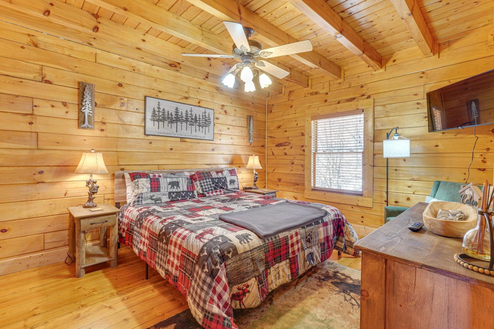 Sevierville Cabin With Deck Minutes To Pigeon Forge 외부 사진