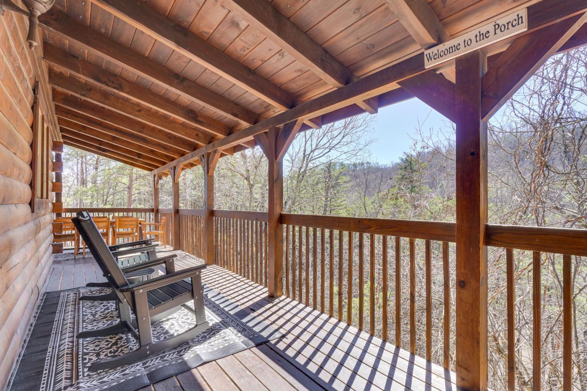 Sevierville Cabin With Deck Minutes To Pigeon Forge 외부 사진
